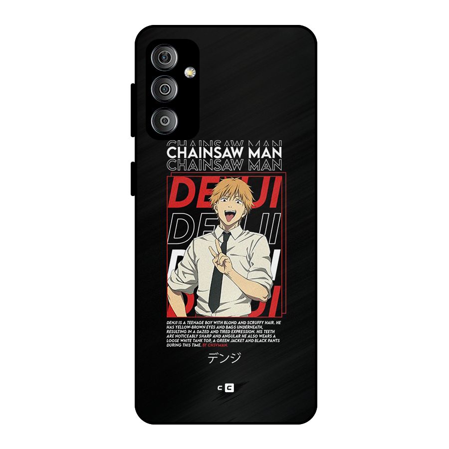 Denji Chainsaw Man Metal Back Case for Galaxy F23