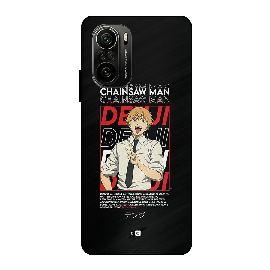 Denji Chainsaw Man Metal Back Case for Mi 11x
