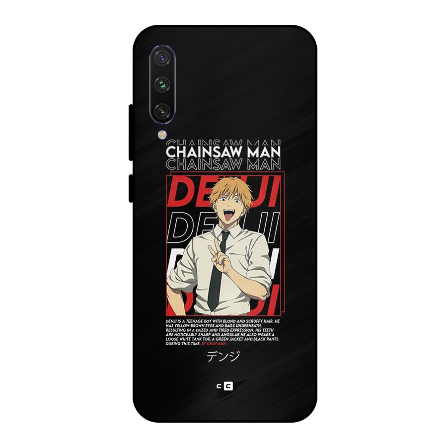 Denji Chainsaw Man Metal Back Case for Mi A3