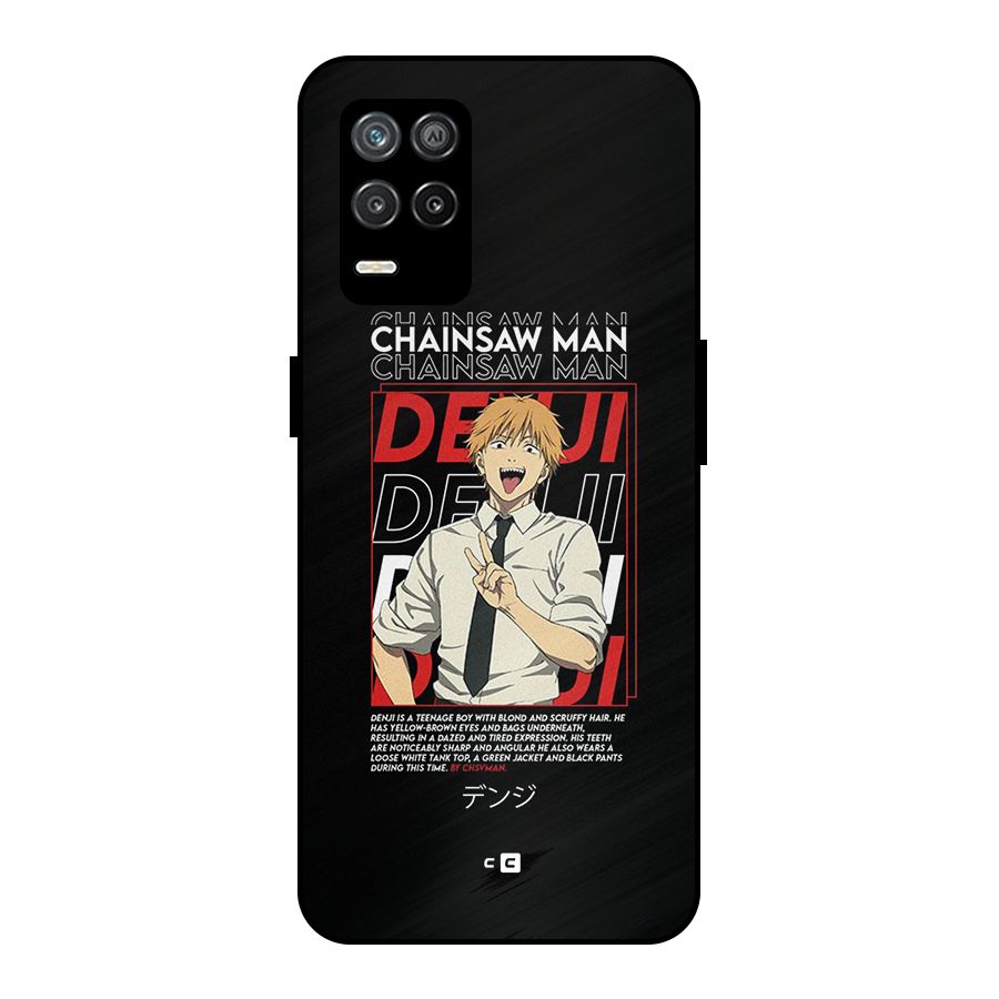 Denji Chainsaw Man Metal Back Case for Realme 8 5G