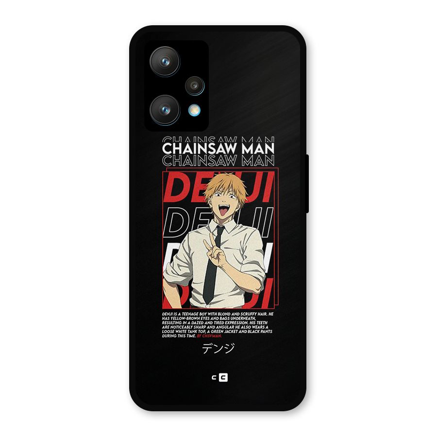 Denji Chainsaw Man Metal Back Case for Realme 9 Pro Plus 5G