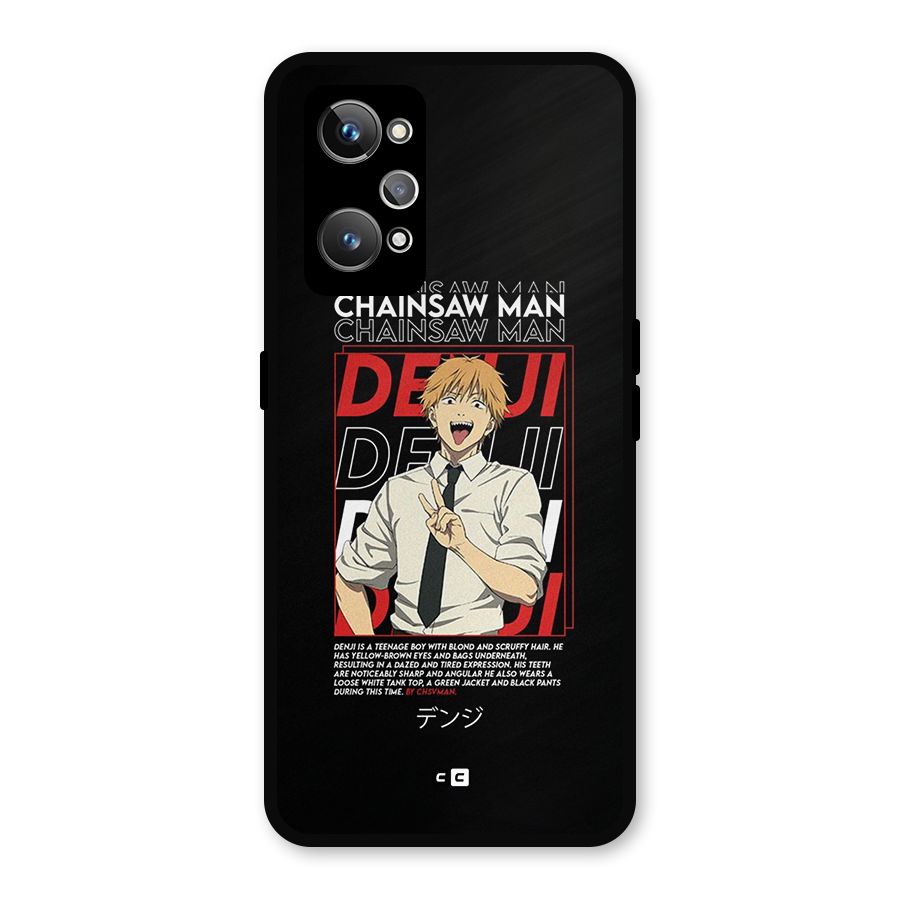 Denji Chainsaw Man Metal Back Case for Realme GT Neo2
