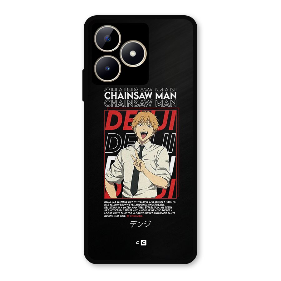 Denji Chainsaw Man Metal Back Case for Realme Narzo N53
