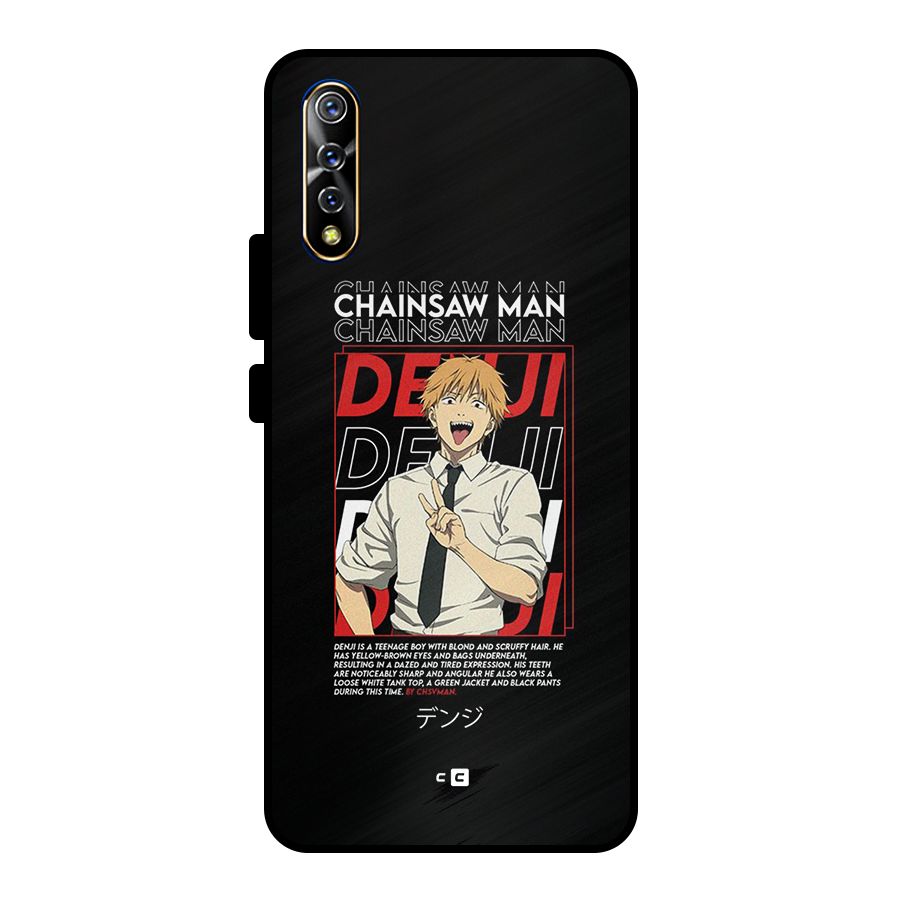 Denji Chainsaw Man Metal Back Case for Vivo S1