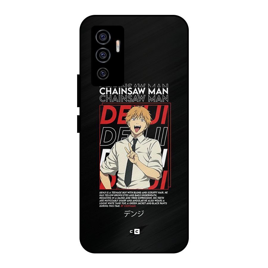 Denji Chainsaw Man Metal Back Case for Vivo V23e