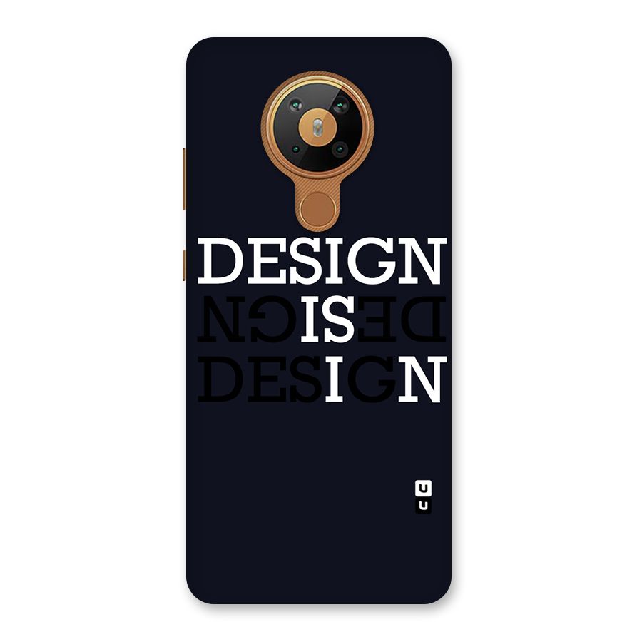 Design is In Typography Back Case for Nokia 5.3