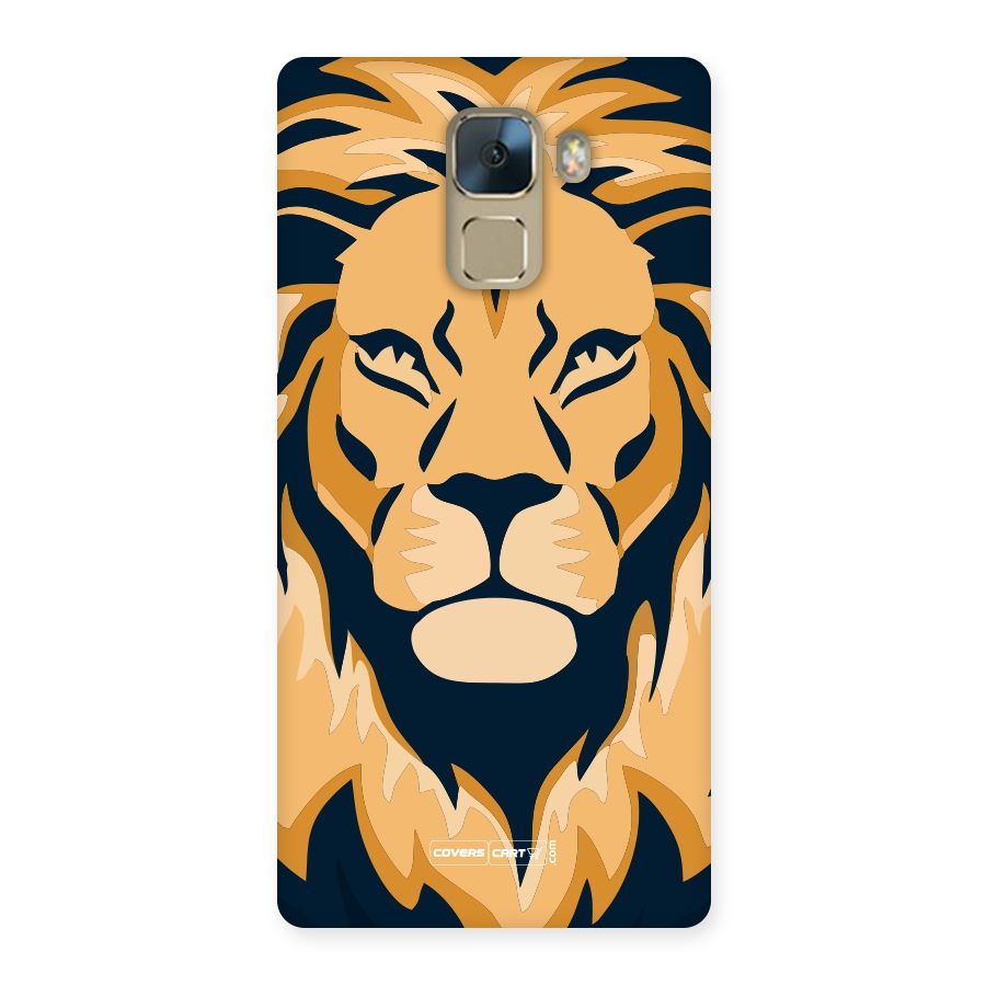 Designer Lion Back Case for Huawei Honor 7