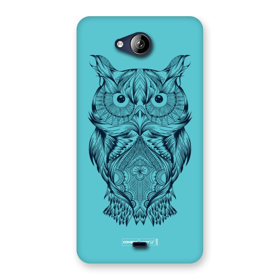 Designer Owl Back Case for Canvas Play Q355