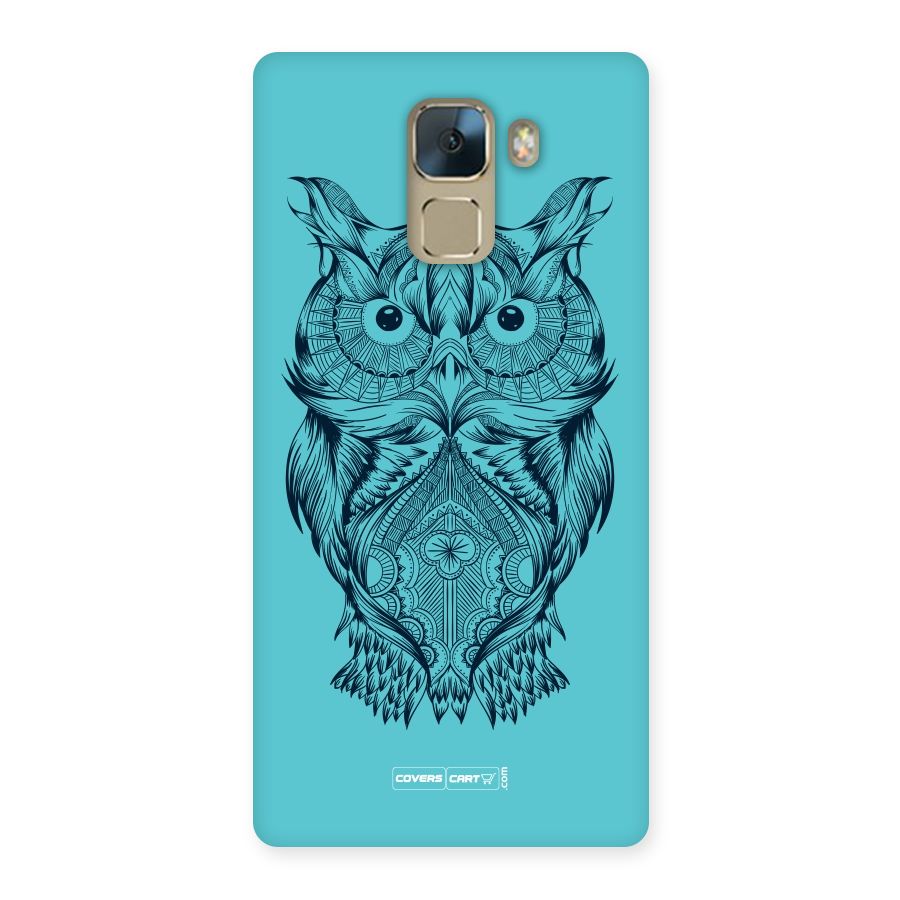 Designer Owl Back Case for Huawei Honor 7