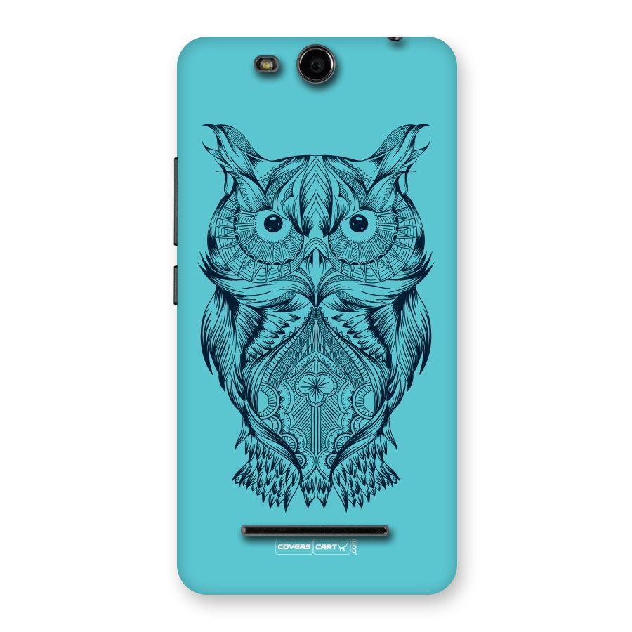 Designer Owl Back Case for Micromax Canvas Juice 3 Q392
