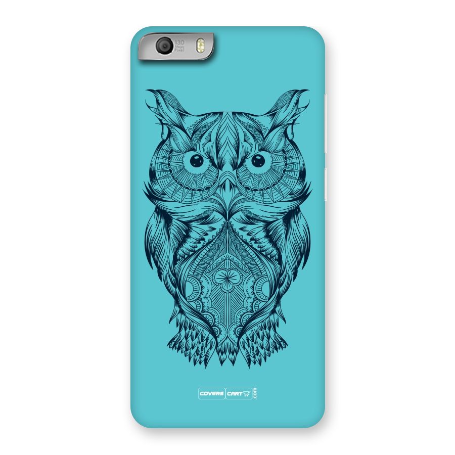 Designer Owl Back Case for Micromax Canvas Knight 2