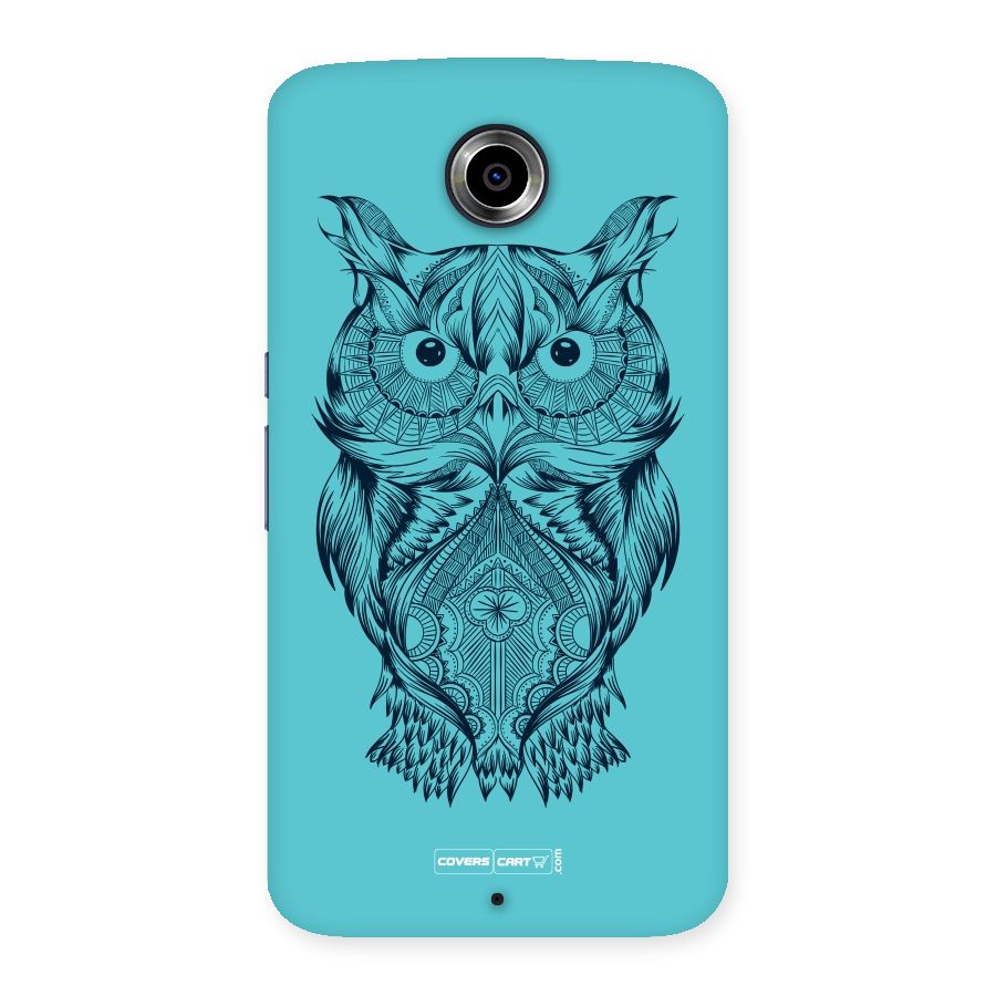 Designer Owl Back Case for Nexsus 6