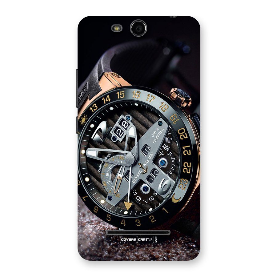 Designer Stylish Watch Back Case for Micromax Canvas Juice 3 Q392