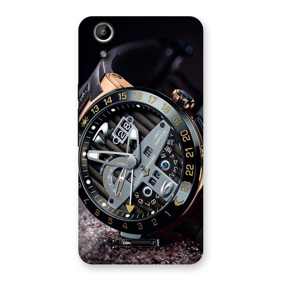 Designer Stylish Watch Back Case for Micromax Canvas Selfie Lens Q345