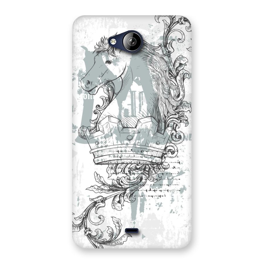 Designous Vintage Back Case for Canvas Play Q355