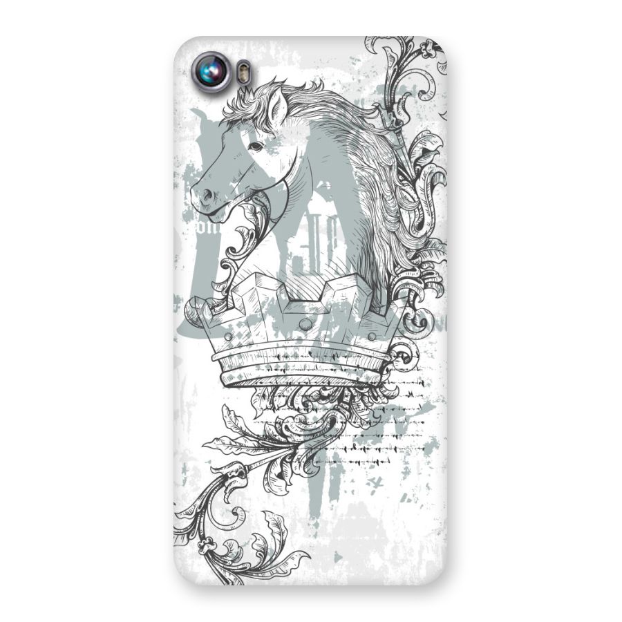 Designous Vintage Back Case for Micromax Canvas Fire 4 A107