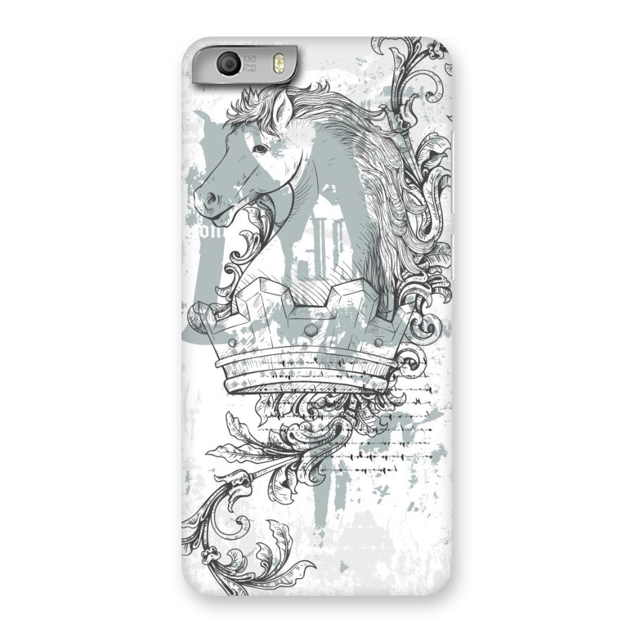 Designous Vintage Back Case for Micromax Canvas Knight 2