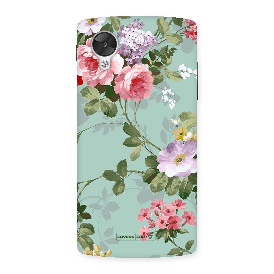 Desinger Floral Back Case for Google Nexsus 5