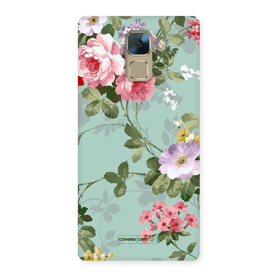 Desinger Floral Back Case for Huawei Honor 7