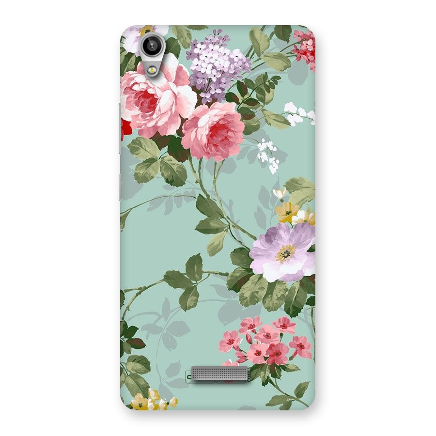 Desinger Floral Back Case for Lava-Pixel-V1