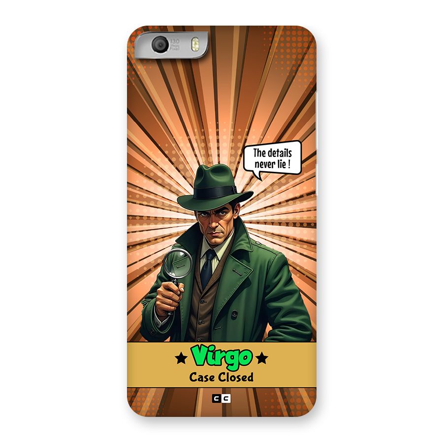 Detective Virgo Back Case for Canvas Knight 2