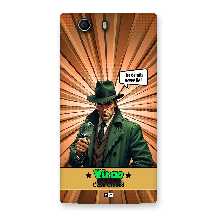 Detective Virgo Back Case for Canvas Nitro 2 E311
