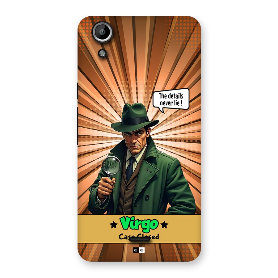 Detective Virgo Back Case for Canvas Selfie Lens Q345