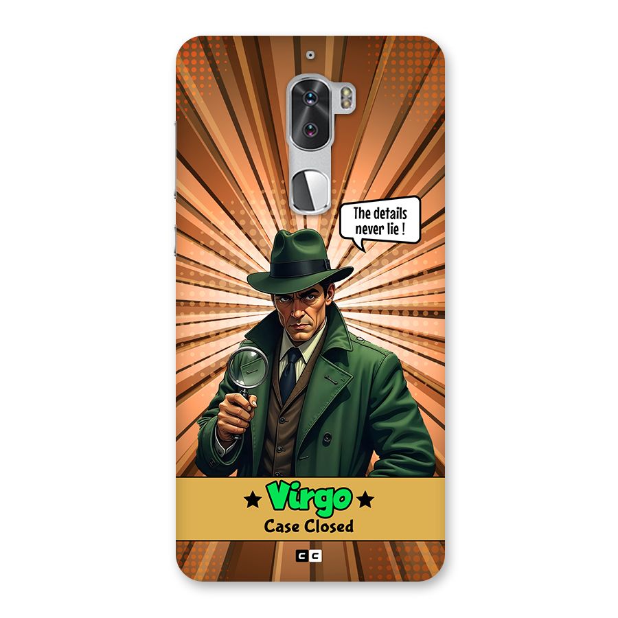 Detective Virgo Back Case for Coolpad Cool 1