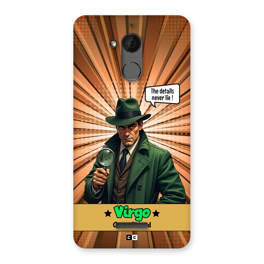 Detective Virgo Back Case for Coolpad Note 5
