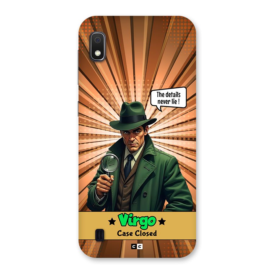 Detective Virgo Back Case for Galaxy A10