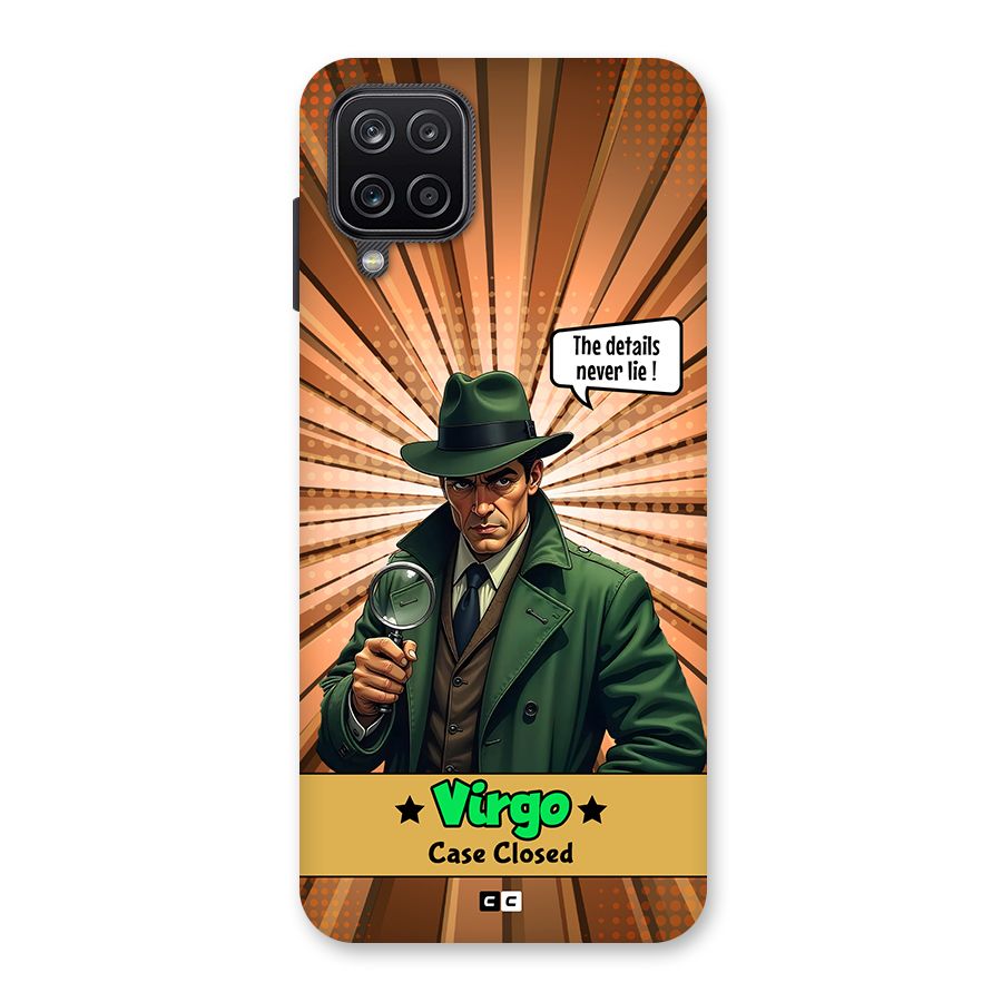 Detective Virgo Back Case for Galaxy A12