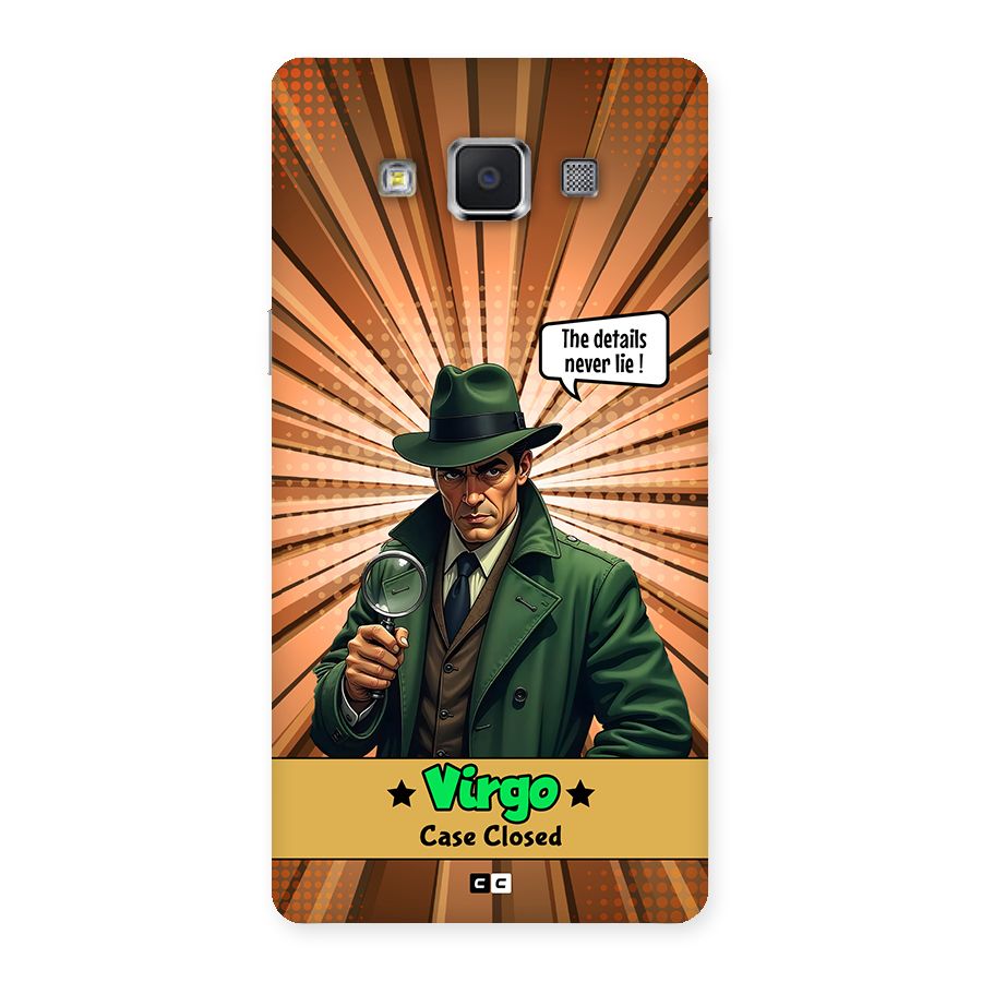 Detective Virgo Back Case for Galaxy A5