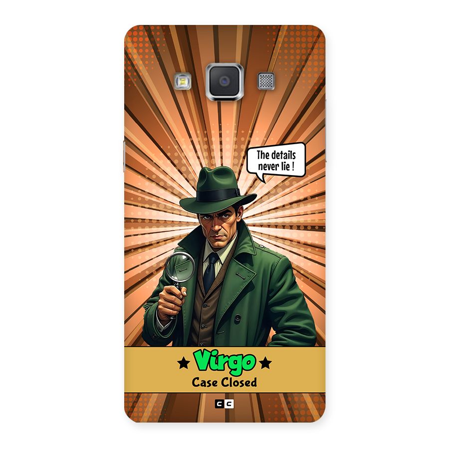 Detective Virgo Back Case for Galaxy Grand 3