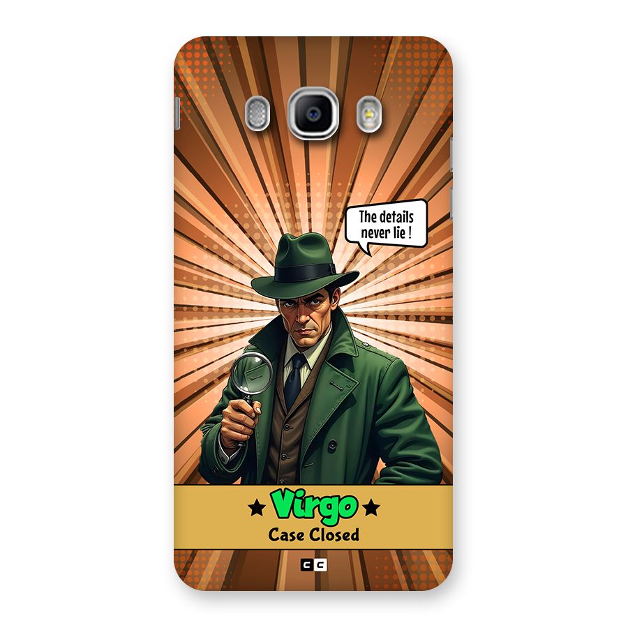 Detective Virgo Back Case for Galaxy J5 2016