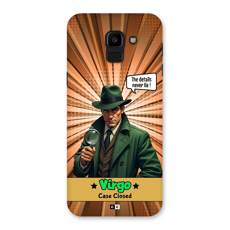 Detective Virgo Back Case for Galaxy J6