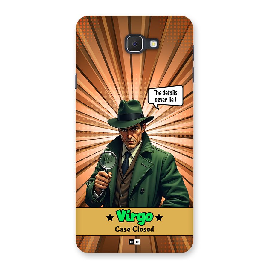 Detective Virgo Back Case for Galaxy J7 Prime