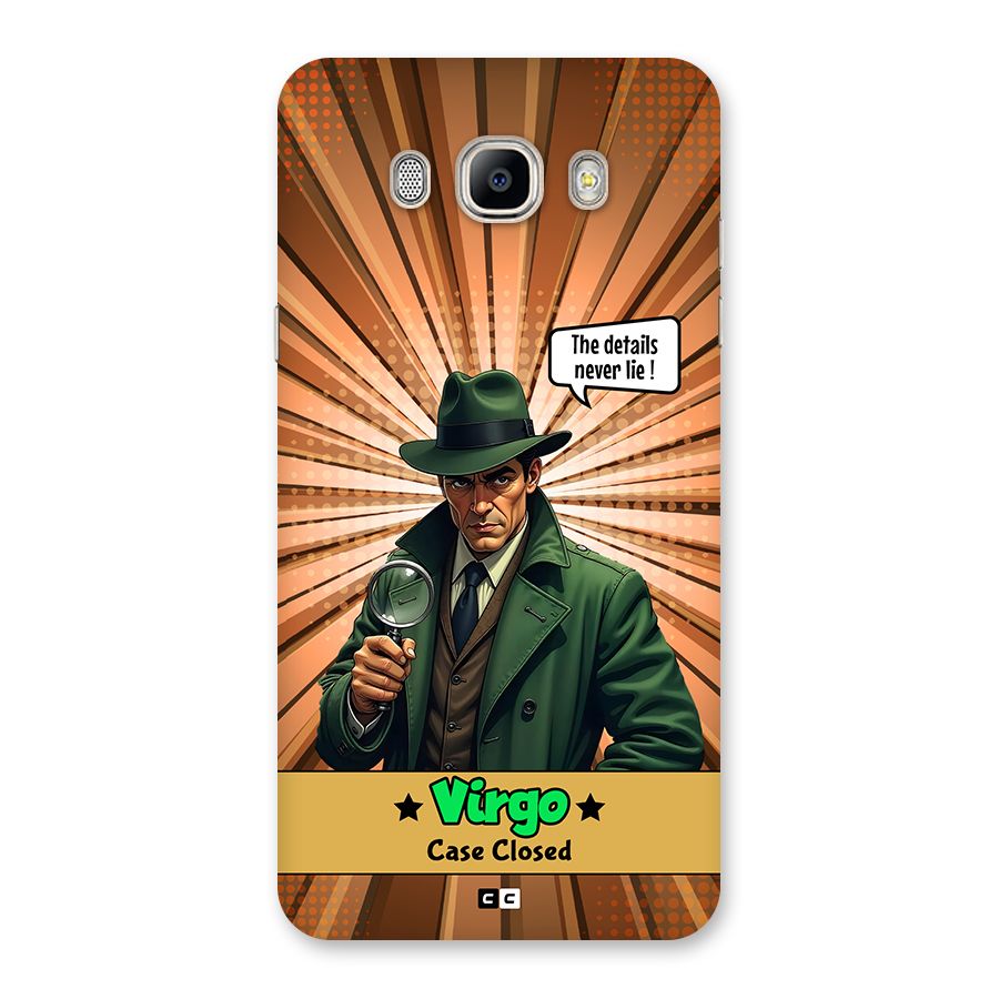 Detective Virgo Back Case for Galaxy On8