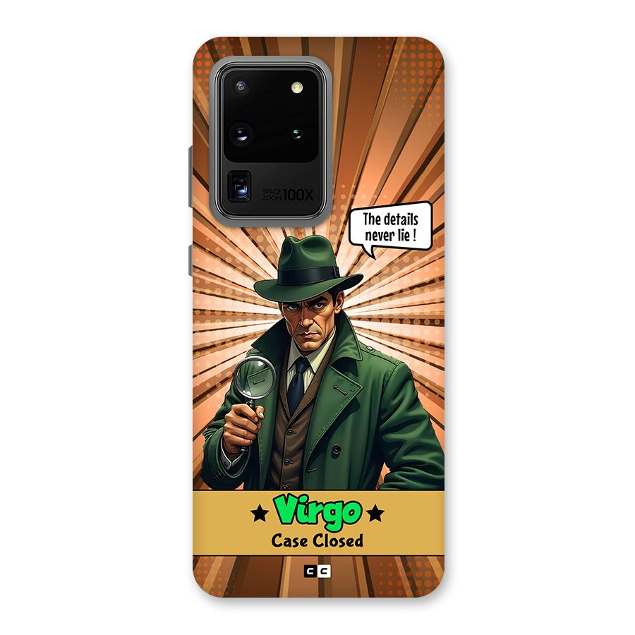 Detective Virgo Back Case for Galaxy S20 Ultra