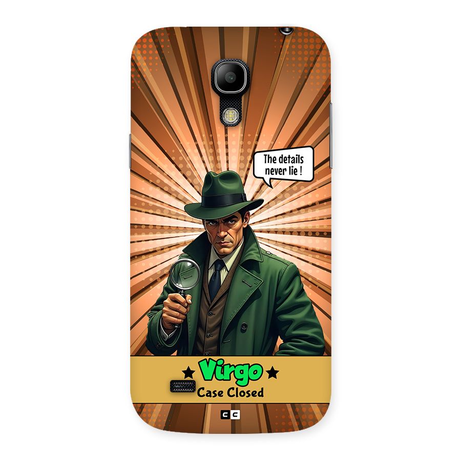 Detective Virgo Back Case for Galaxy S4 Mini