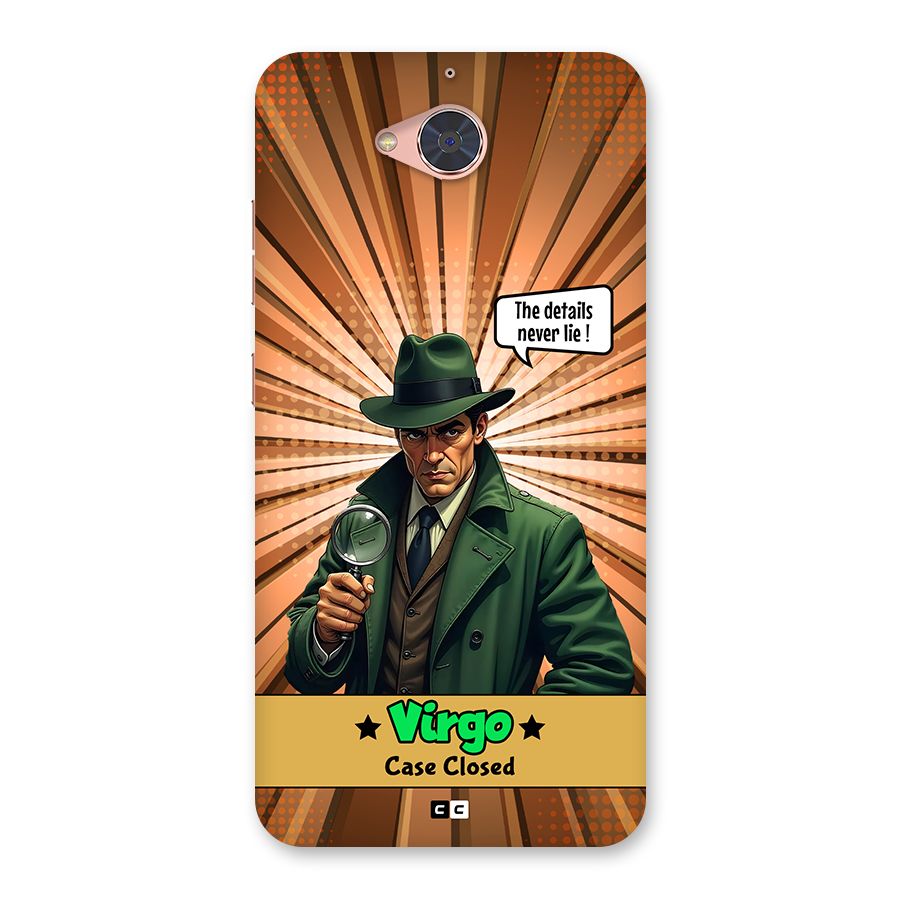 Detective Virgo Back Case for Gionee S6 Pro