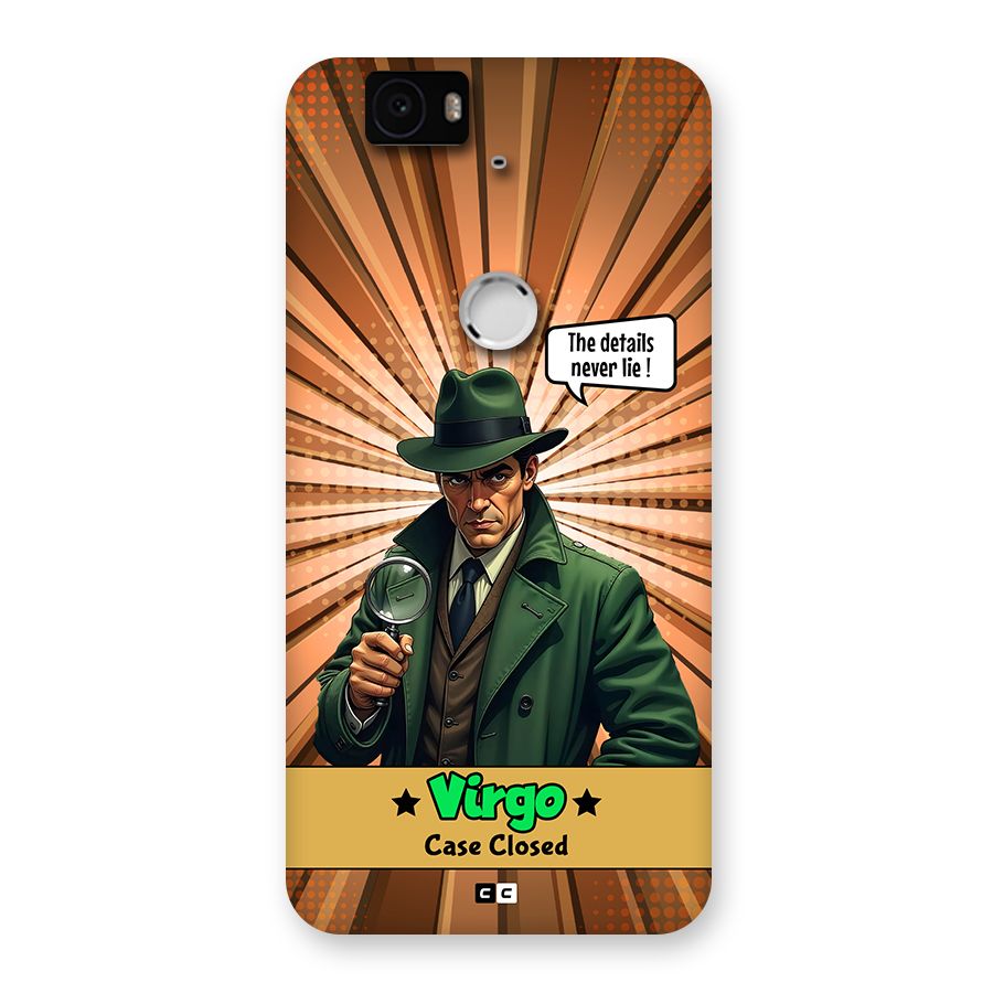 Detective Virgo Back Case for Google Nexus 6P