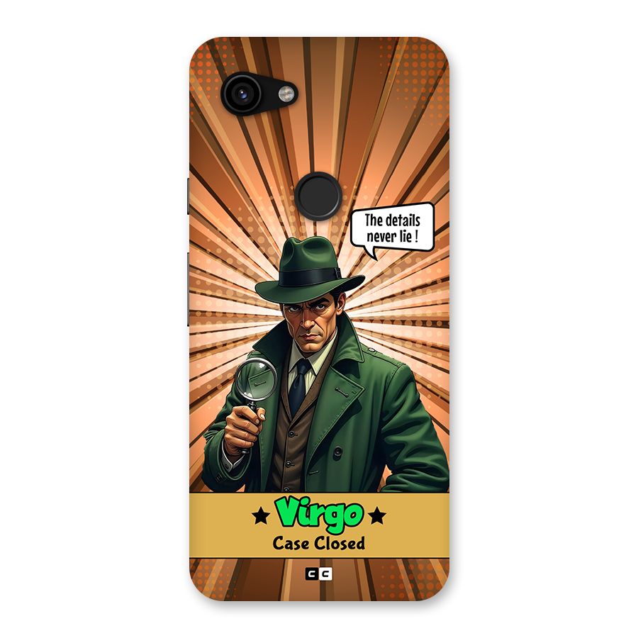 Detective Virgo Back Case for Google Pixel 3a