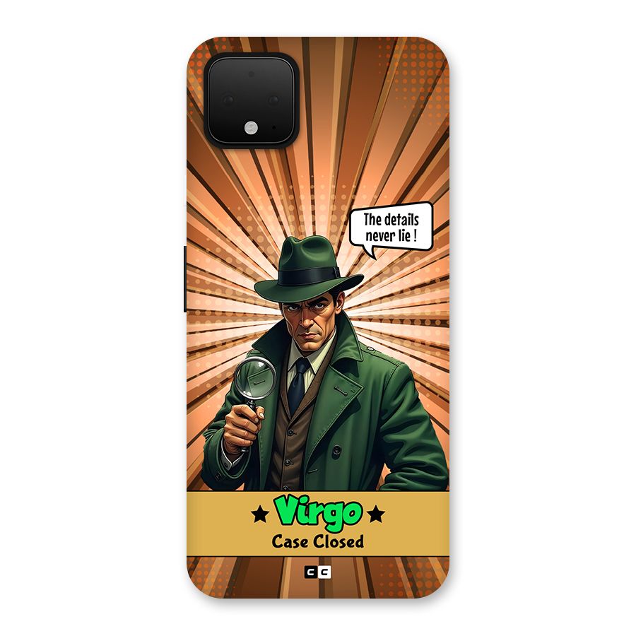 Detective Virgo Back Case for Google Pixel 4 XL