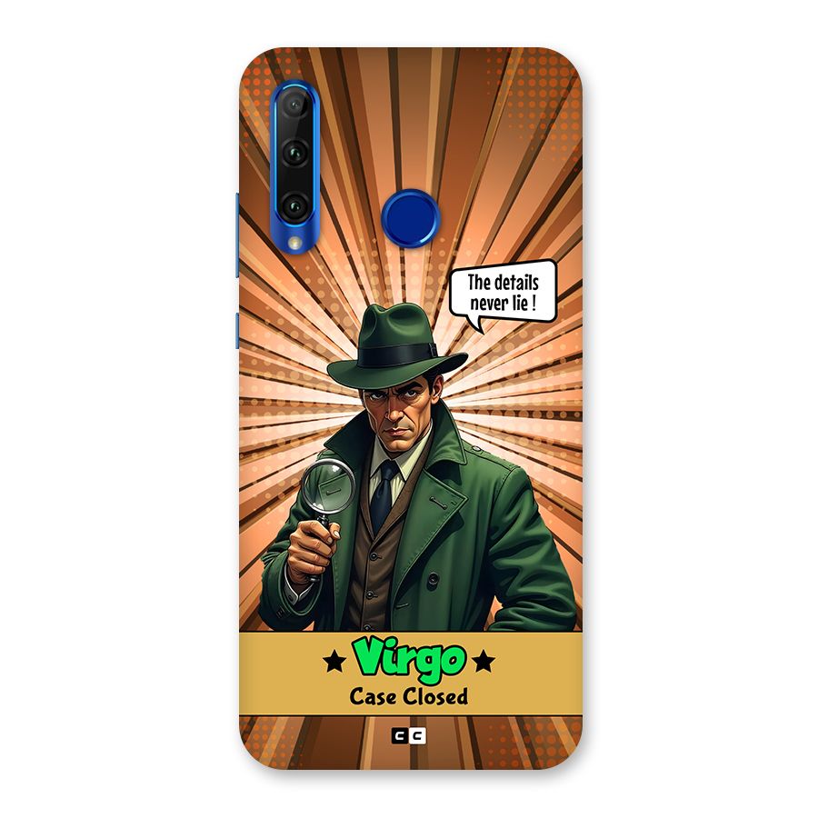 Detective Virgo Back Case for Honor 20i