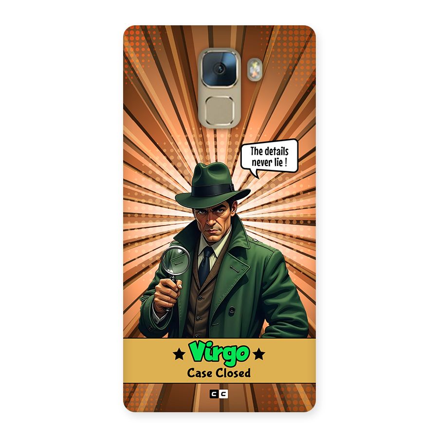 Detective Virgo Back Case for Honor 7