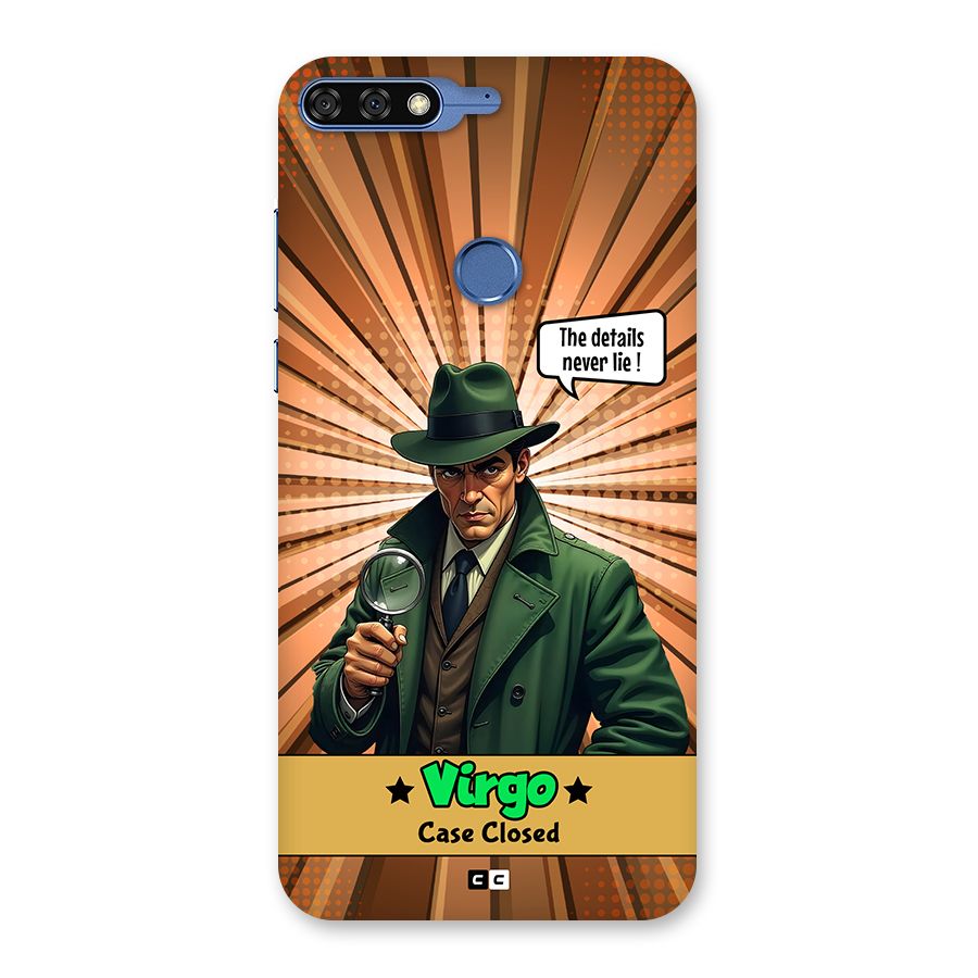 Detective Virgo Back Case for Honor 7C