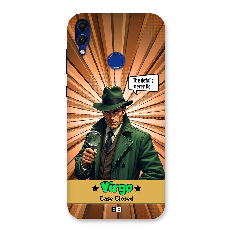 Detective Virgo Back Case for Honor 8C