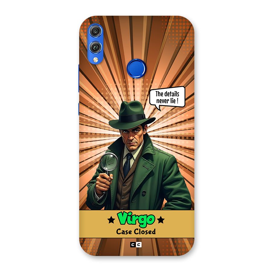 Detective Virgo Back Case for Honor 8X