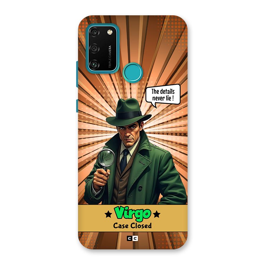Detective Virgo Back Case for Honor 9A