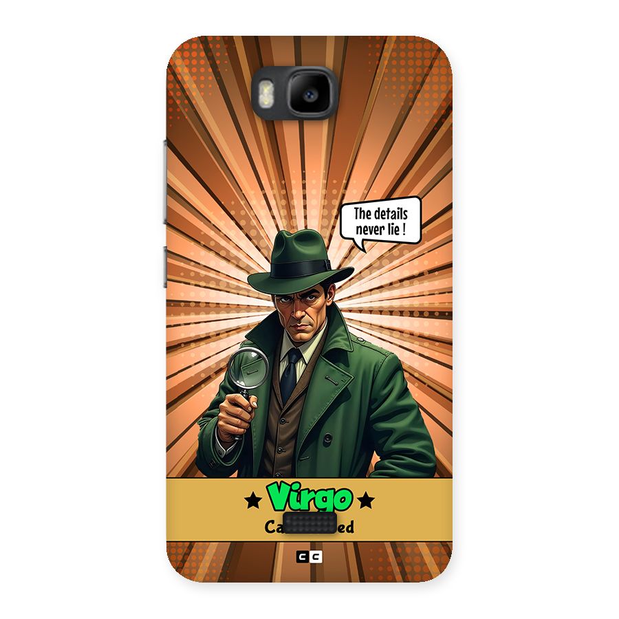 Detective Virgo Back Case for Honor Bee